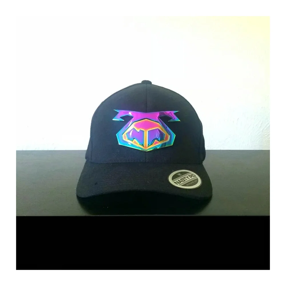 NASTY PIG Metallic Forged Black Snout Cap S/M Rare- No Longer Avilable - Picture 2 of 4